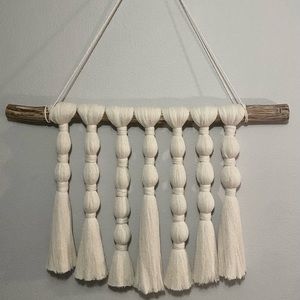 Horsetail Macrame Wall Art